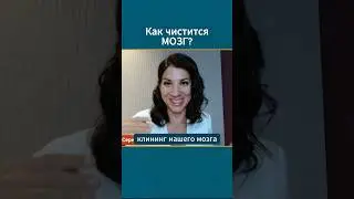 Как мозг очищается от шлаков? #мозг #нейробиология #сон #нинасеребренникова #shorts