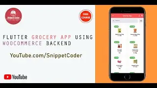 Flutter WooCommerce Grocery App 