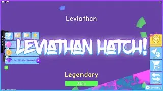 Leviathan Hatched On Camera