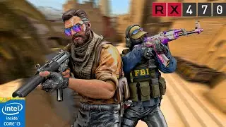 CS:GO RX 470 + i3 10100f low settings 1280x960