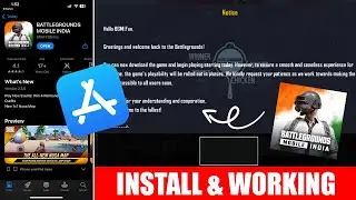 BGMI Not Showing in AppStore iOS Problem Fix 100% | BGMI Not Opening/BGMI Not Working | Apple iPhone