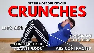 3 Types of Crunches & How To Do Them Correctly | Ab Exercises For Beginners