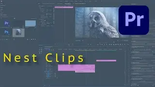 How To NEST Clips in Adobe Premiere Pro CC 2020