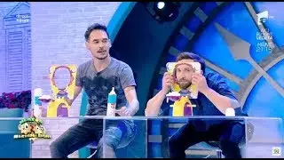 Concurs super tare! Răzvan și Dani riscă să fie loviți cu frișcă