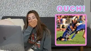 REACTING TO FUNNY CHEER FAILS