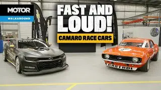 2022 Chevrolet Camaro Gen3 Supercar meets 1969 Camaro ZL-1 championship winner! | MOTOR