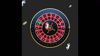 4K Casino Roulette Animation Video #graphicdesign #casino #gambling #roulette #4k #loop