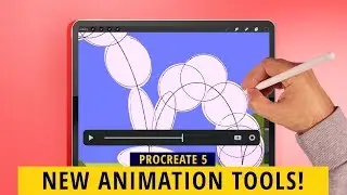 PROCREATE 5 HANDS-ON: New Animation Features!