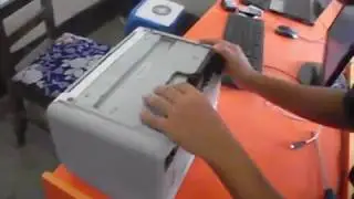 Out of Paper Misfeed HP LaserJet P1102W printer