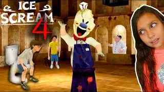 СЕКРЕТНАЯ КОНЦОВКА МОРОЖЕНЩИКА! ICE SCREAM 4 - Фабрика Рода Мороженщик 4 Валеришка