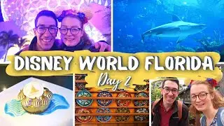 Coral Reef & World Showcase | EPCOT | Disney World Florida Vlog | Coral Reef Restaurant | Day 2 🏰✨🐭