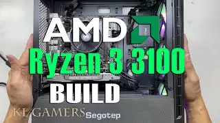 AMD Ryzen 3 3100 GIGABYTE B450M S2H PNY SSD Hyper-X INNO3D GTX 1650 Segotep PRIME M RGB Build