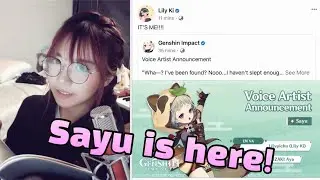 LilyPichu Official Sayu Voice Lines released | Genshin Impact