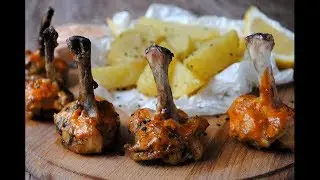 Крылышки в Духовке. Рецепт Вкусных Куриных Крылышек Бон-Бон.