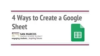 4 Ways to Create a Google Spreadsheet