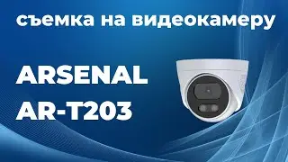 Arsenal AR-T203 - уличная купольная HD видеокамера, 2Мп