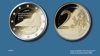 2 Euro Commemorative Coin :: Germany 2024 : Mecklenburg-Vorpommern - Bundesländer Series II