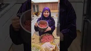 تجهيزات رمضان عملتها فى يوم واحد كبه سحريه حديده اكبر كبه هتشوفيها فى حياتك وقتى غالى عليه