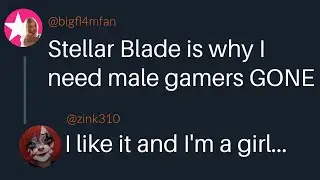 Her outrage for male Gamers didnt go how she wanted