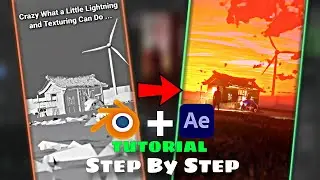 5 hours of editing in Blender and After effects (Complete Tutorial) hope you like it 
