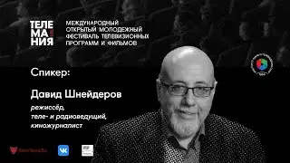 Мастер-класс Давида Шнейдерова, режиссёра, теле- и радиоведущего, киножурналиста