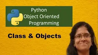 Learn Python in Tamil | Python Object Oriented Programming |Classes & Objects