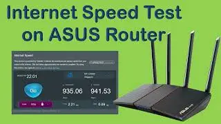 Internet Speed Test on ASUS Router