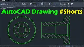 AutoCAD Drawing #Shorts