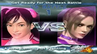 Tekken 4 [PCSX2/Parsec]: Xiaoyu vs. Nina Battles with my girlfriend (3/4/23)