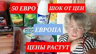 Цены на продукты в ЛИТВЕ / Что можно купить на 50 Евро /  ПОЛНЫЙ ОБЗОР 
