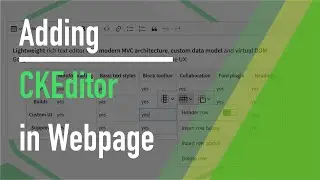 How to use CKEditor 4.0 | Adding CKEditor to webpages (2020)