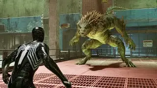 Spiderman vs The Lizard Fight Scene (4K HDR) Marvel Spider-Man 2 PS5