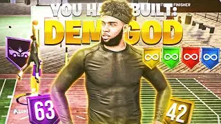 *NEW* HOW IS THIS CENTER BUILD ALLOWED IN NBA 2K21?! + BEST CENTER ANIMATIONS IN NBA 2K21.......