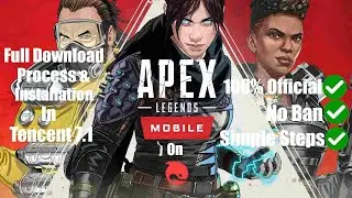 Apex Legends Mobile On Tencent Gaming Buddy Emulator | 100% Official | No Ban | Simple Steps