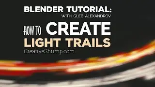 Blender Tutorial: How to Create Light Trails (Using Splines)