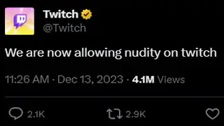 Huge Twitch Update