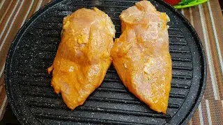 Grilled chicken with cheese _ best chicken you ever taste in 2021