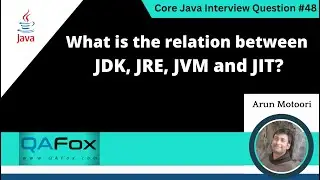 What is the relation between JDK, JRE, JVM and JIT (Core Java Interview Question #48)