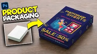 Box Mockup Using Vanishing Points in Photoshop | Photoshop Shorts Tutorial