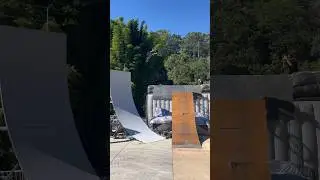 RWilly floating his new ramp setup 