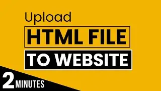 How To Upload HTML File To Website 2024 | How To Upload Html Verification File To WordPress Website