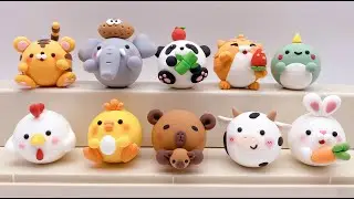 黏土教學｜動物湯圓｜簡單又可愛｜詳細教學