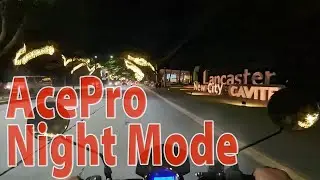 Insta360 AcePro 4K Pure Video Night Ride Electric Scooter