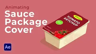 Sauce Package Cover Animation in After Effects | After Effects Tutorial