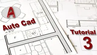 AutoCad для начинающих 03 - окна стены