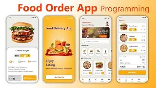 ✅ Food App Android Design - how to make food ordering app? android studio tutorial 🔥