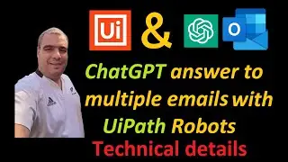 Chatgpt answer to emails with UiPath Robots Technical details