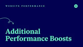 [03] Additional Performance Boosts