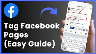 How to Tag a Page in a Facebook Post ! [EASY STEPS]