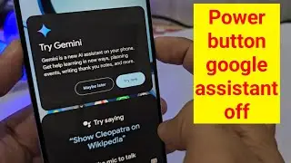 How to Turn off the Google Assistant Power Button on Android